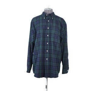 Pendleton men's vintage‎ authentic Black Watch tartan plaid Fireside shirt